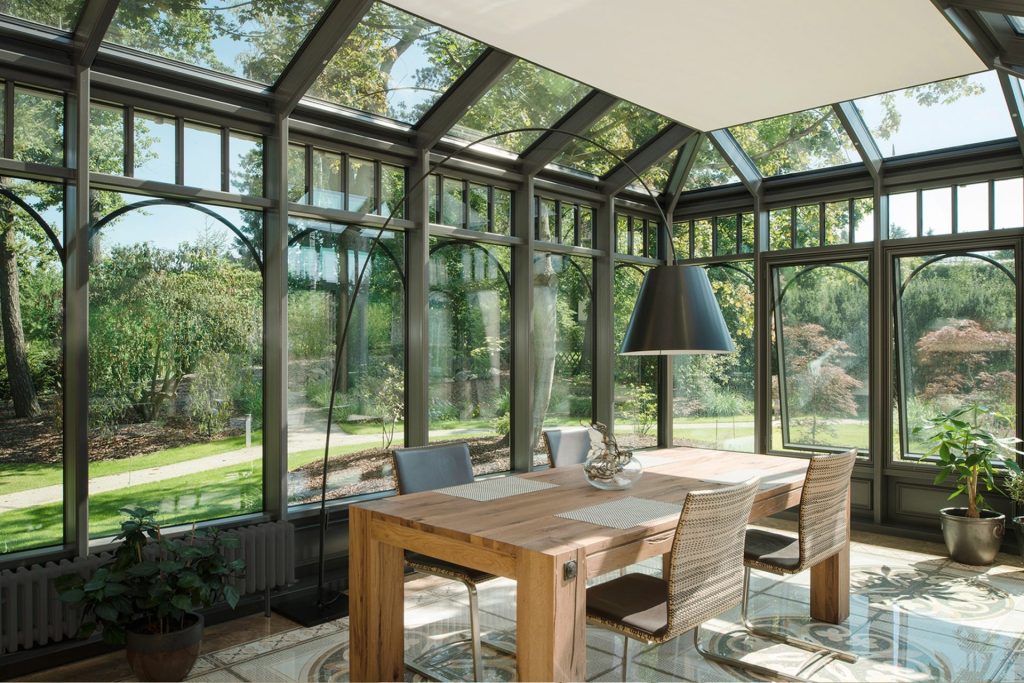 Kış bahçesi sistemi, ev veya iş yerinde estetik ve konfor sağlıyor